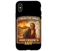 I Read The Bible And I Know A Lot Christian Studies Case for iPhone X/XS
