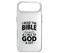 I Read The Bible And Talk To God A Lot Case for iPhone Air