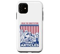 I Read the Constitution for the Articles Funny USA Law Joke Case for iPhone 11