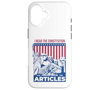 I Read the Constitution for the Articles Funny USA Law Joke Case for iPhone 16