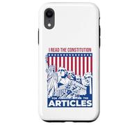 I Read the Constitution for the Articles Funny USA Law Joke Case for iPhone XR