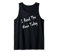 I Read The News Tank Top