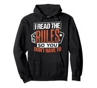 I read the rules so you don't have to - game board tabletop Pullover Hoodie