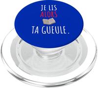 I Read Then Your Mouth | Book Club Humor PopSockets PopGrip for MagSafe