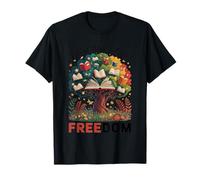 I Read What I Want Freedom Tree of Books Reading Literacy T-Shirt
