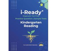 i-Ready Kindergarten Reading Diagnostic Test Practice Book: Question Bank | Sample Tests
