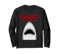 I Really Like Sharks Long Sleeve T-Shirt