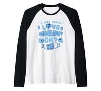 I Really Love Geography & School Subject Student Teacher Raglan Baseball Tee