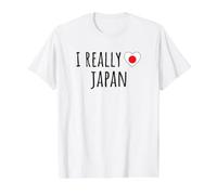 I Really Love Japan Value Graphic T-Shirt, Men, White, S