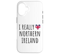 I Really Love Northern Ireland Case for iPhone 16