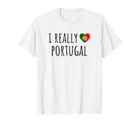 I Really Love Portugal Value Graphic T-Shirt, Men, White, L