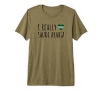 I Really Love Saudi Arabia Premium T-Shirt
