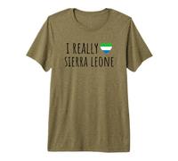I Really Love Sierra Leone Premium T-Shirt