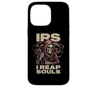I Reap Souls IRS Special Agent Grim Reaper Angel Of Death Case for iPhone 14 Pro Max