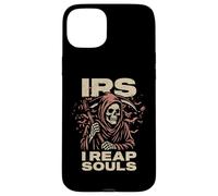 I Reap Souls IRS Special Agent Grim Reaper Angel Of Death Case for iPhone 15 Plus