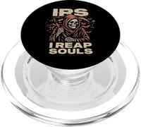 I Reap Souls IRS Special Agent Grim Reaper Angel Of Death PopSockets PopGrip for MagSafe