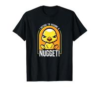 I Refuse to Become a Nugget! Angry Kawaii Chicken Hilarious Value Graphic T-Shirt