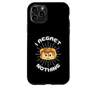 I Regret Nothing Cute Pancake Syrup Kawaii Pancakes Eating Case for iPhone 11 Pro