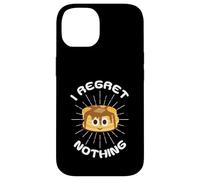I Regret Nothing Cute Pancake Syrup Kawaii Pancakes Eating Case for iPhone 14
