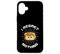 I Regret Nothing Cute Pancake Syrup Kawaii Pancakes Eating Case for iPhone 16 Plus