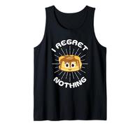 I Regret Nothing Cute Pancake Syrup Kawaii Pancakes Eating Tank Top