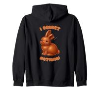 I Regret Nothing - for Chocolate Loving Easter Rebels Zip Hoodie