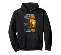 I regret that 80-hour weeks stole time with my kids. Dad Pullover Hoodie