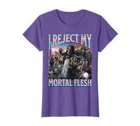 I Reject My Mortal Flesh Funny Trans Hard Skeleton Bootleg T-Shirt