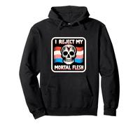 I Reject My Mortal Flesh LGBTQ+ Queer Expression |- Pullover Hoodie