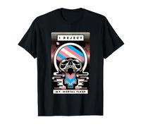 I Reject My Mortal Flesh LGBTQ+ Queer Expression ||- Value Graphic T-Shirt