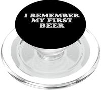 I Remember My First Beer PopSockets PopGrip for MagSafe