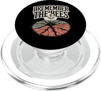 I Remember The Bees Environmental Conservation Message PopSockets PopGrip for MagSafe