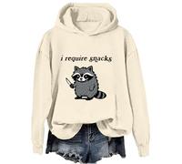 I Require Snacks Raccoon Sweatshirt I Require Snacks Shirt Funny Raccoon Pullover Hoodie