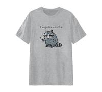 I Require Snacks Raccoon T-Shirt