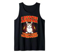 I Rescue Aegean Cat What's Your Superpower Funny Cats Lover Tank Top