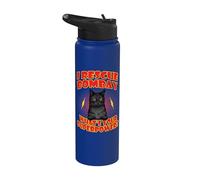 I Rescue Bombay Cat What's Your Superpower Funny Cats Lover Stainless Steel Insulated Water Bottle