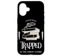 I Rescue Books Trapped In The Thrift Store Case for iPhone 16