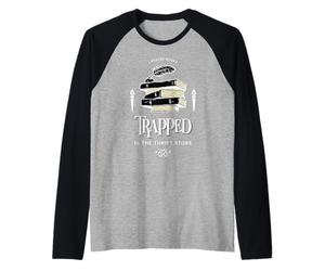 I Rescue Books Trapped in The Thrift Store Raglan Baseball Tee
