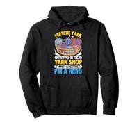I Rescue Yarn Trapped In The Yarn Shop I'm Not A Hoarder I'm Pullover Hoodie