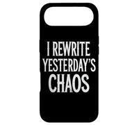 I Rewrite Yesterday's Chaos Funny History Teacher Slogan Case for iPhone Air