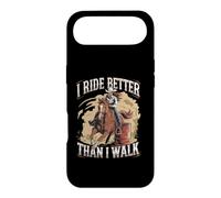 I Ride Better Than I Walk Barrel Racing Cowgirl Case for iPhone Air