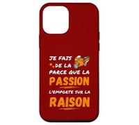 I ride the motorcycle because passion outweighs reason Case for iPhone 12 mini