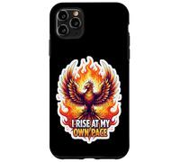 I Rise At My Own Pace Phoenix Rising Adversity Reconstruct Case for iPhone 11 Pro Max