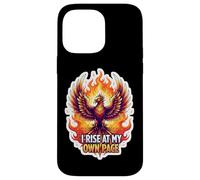 I Rise At My Own Pace Phoenix Rising Adversity Reconstruct Case for iPhone 14 Pro Max