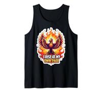 I Rise At My Own Pace Phoenix Rising Adversity Reconstruct Tank Top