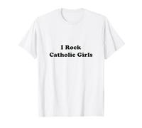 I Rock Catholic Girls T-Shirt