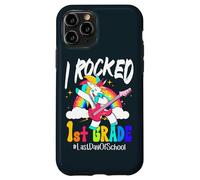 I Rocked 1st Grade Unicorn Guitar Last Day Of School Case for iPhone 11 Pro