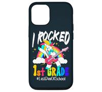I Rocked 1st Grade Unicorn Guitar Last Day Of School Case for iPhone 12/12 Pro