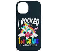 I Rocked 1st Grade Unicorn Guitar Last Day Of School Case for iPhone 14