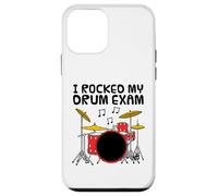 I Rocked My Drum Exam, Drummer Music Student Percussionist Case for iPhone 12 mini